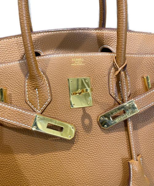 HERMES（エルメス）HERMES (エルメス) バーキン30/ゴールド金具/ゴールド/トゴ/▢H刻印：2004年製 ゴールド サイズ:30の古着・服飾アイテム