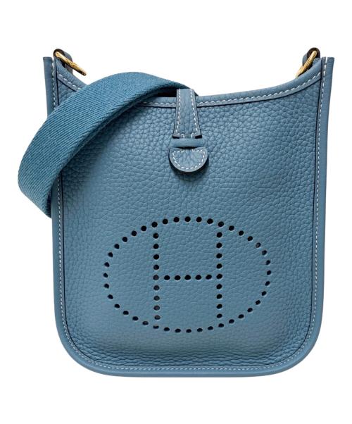 HERMES（エルメス）HERMES (エルメス) Evelyne TPM エブリン TPM/トリヨンクレマンス/ニューブルージーン/B刻印：2023年製造/ゴールド金具 ニューブルージーン サイズ:TPMの古着・服飾アイテム