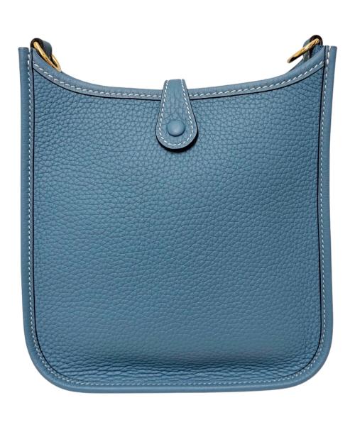 HERMES（エルメス）HERMES (エルメス) Evelyne TPM エブリン TPM/トリヨンクレマンス/ニューブルージーン/B刻印：2023年製造/ゴールド金具 ニューブルージーン サイズ:TPMの古着・服飾アイテム