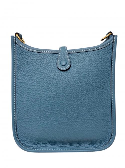 HERMES（エルメス）HERMES (エルメス) Evelyne TPM エブリン TPM/トリヨンクレマンス/ニューブルージーン/B刻印：2023年製造/ゴールド金具 ニューブルージーン サイズ:TPMの古着・服飾アイテム