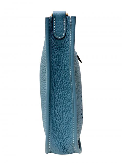 HERMES（エルメス）HERMES (エルメス) Evelyne TPM エブリン TPM/トリヨンクレマンス/ニューブルージーン/B刻印：2023年製造/ゴールド金具 ニューブルージーン サイズ:TPMの古着・服飾アイテム