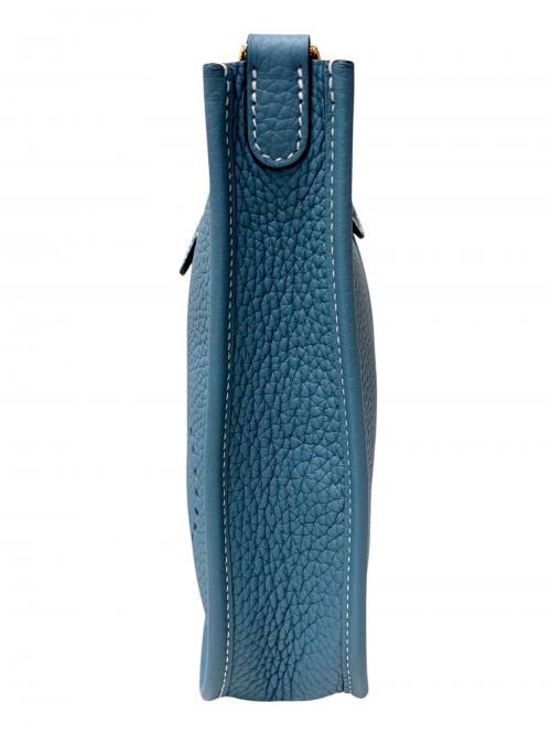 HERMES（エルメス）HERMES (エルメス) Evelyne TPM エブリン TPM/トリヨンクレマンス/ニューブルージーン/B刻印：2023年製造/ゴールド金具 ニューブルージーン サイズ:TPMの古着・服飾アイテム