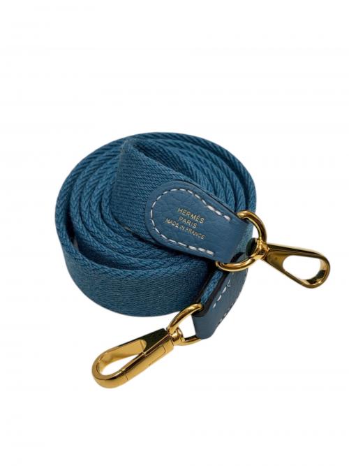 HERMES（エルメス）HERMES (エルメス) Evelyne TPM エブリン TPM/トリヨンクレマンス/ニューブルージーン/B刻印：2023年製造/ゴールド金具 ニューブルージーン サイズ:TPMの古着・服飾アイテム