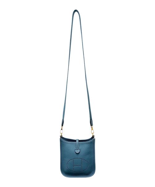 HERMES（エルメス）HERMES (エルメス) Evelyne TPM エブリン TPM/トリヨンクレマンス/ニューブルージーン/B刻印：2023年製造/ゴールド金具 ニューブルージーン サイズ:TPMの古着・服飾アイテム