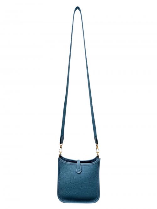 HERMES（エルメス）HERMES (エルメス) Evelyne TPM エブリン TPM/トリヨンクレマンス/ニューブルージーン/B刻印：2023年製造/ゴールド金具 ニューブルージーン サイズ:TPMの古着・服飾アイテム