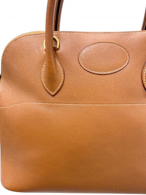 HERMES（エルメス）HERMES (エルメス) Bolide 35 ボリード 35/クシュベル/ゴールド/〇V刻印：1992年製造/ゴールド金具 ゴールド サイズ:35の古着・服飾アイテム