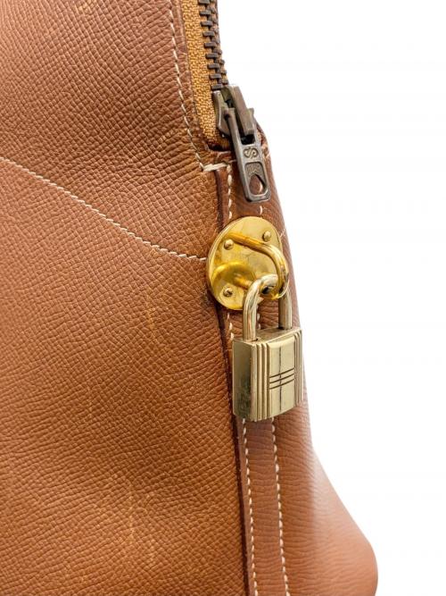 HERMES（エルメス）HERMES (エルメス) Bolide 35 ボリード 35/クシュベル/ゴールド/〇V刻印：1992年製造/ゴールド金具 ゴールド サイズ:35の古着・服飾アイテム