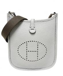 HERMES（エルメス）の古着「Evelyne TPM エブリン TPM/トリヨンクレマンス/ブルーペール/Z刻印：2021年製造/シルバー金具」｜ブルーペール