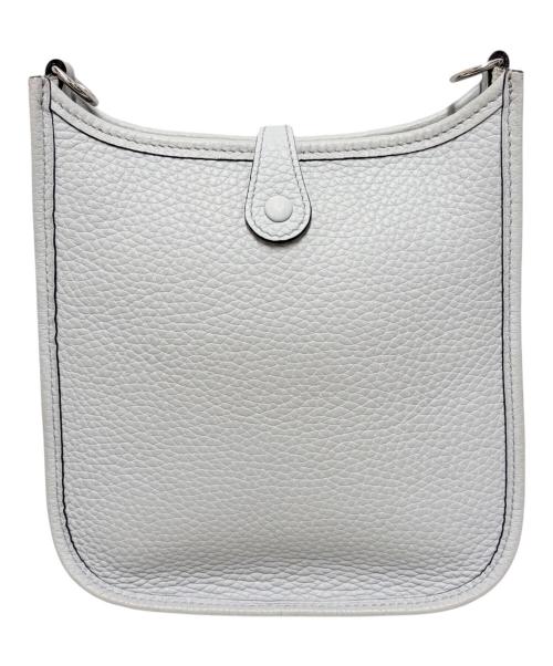 HERMES（エルメス）HERMES (エルメス) Evelyne TPM エブリン TPM/トリヨンクレマンス/ブルーペール/Z刻印：2021年製造/シルバー金具 ブルーペール サイズ:TPMの古着・服飾アイテム