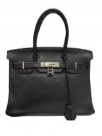 HERMESエルメス）の古着「バーキン30/トリヨンクレマンス/ブラック/□J刻印:2006年製造/シルバー金具」｜ブラック