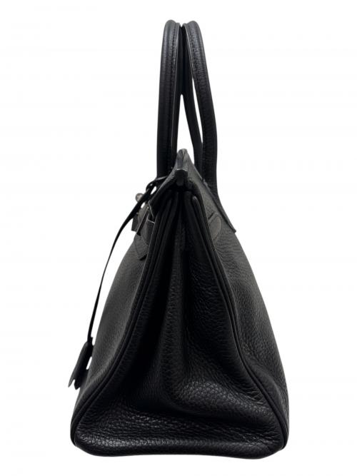 HERMES（エルメス）HERMES (エルメス) バーキン30/トリヨンクレマンス/ブラック/□J刻印:2006年製造/シルバー金具 ブラック サイズ:30の古着・服飾アイテム