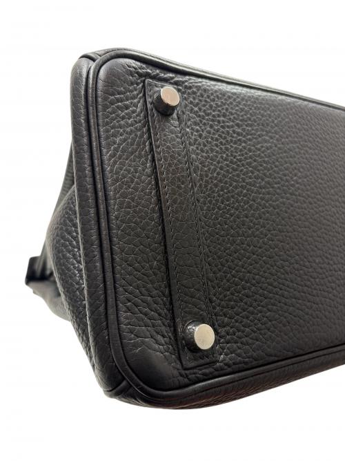 HERMES（エルメス）HERMES (エルメス) バーキン30/トリヨンクレマンス/ブラック/□J刻印:2006年製造/シルバー金具 ブラック サイズ:30の古着・服飾アイテム