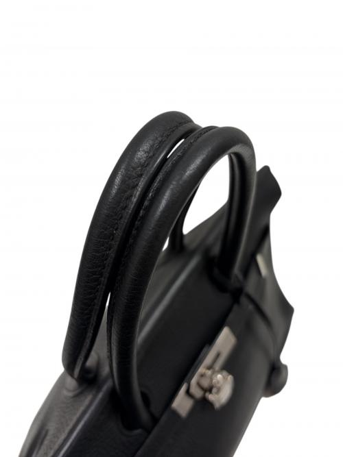 HERMES（エルメス）HERMES (エルメス) バーキン30/トリヨンクレマンス/ブラック/□J刻印:2006年製造/シルバー金具 ブラック サイズ:30の古着・服飾アイテム