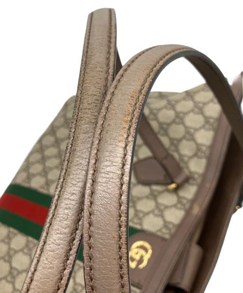 GUCCI（グッチ）GUCCI (グッチ) オフディアトートバッグ ラージ ブラウン サイズ:ラージの古着・服飾アイテム