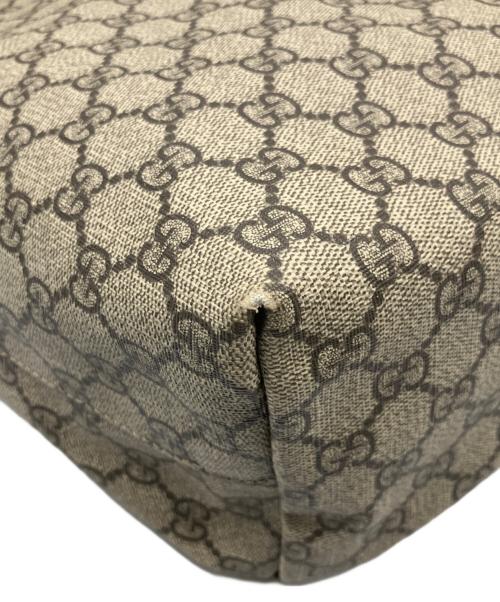 GUCCI（グッチ）GUCCI (グッチ) オフディアトートバッグ ラージ ブラウン サイズ:ラージの古着・服飾アイテム