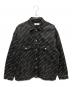 BALENCIAGA（バレンシアガ）の古着「BB Denim Jacket/BBモノグラムデニムジャケット」｜ブラック