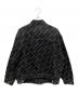 BALENCIAGA (バレンシアガ) BB Denim Jacket/BBモノグラムデニムジャケット ブラック サイズ:XS：90000円