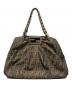 FENDI（フェンディ）の古着「チェーントートバッグ」｜ブラウン
