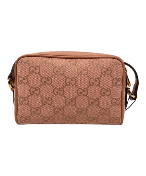 GUCCI（グッチ）GUCCI (グッチ) Pink GG Canvas Shoulder Bag/ショルダーバッグ ピンク サイズ:-の古着・服飾アイテム