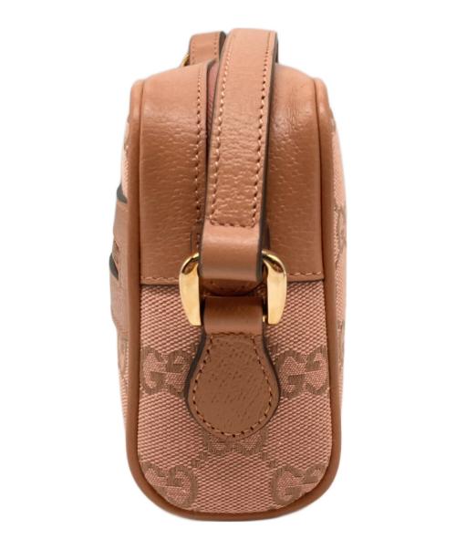 GUCCI（グッチ）GUCCI (グッチ) Pink GG Canvas Shoulder Bag/ショルダーバッグ ピンク サイズ:-の古着・服飾アイテム