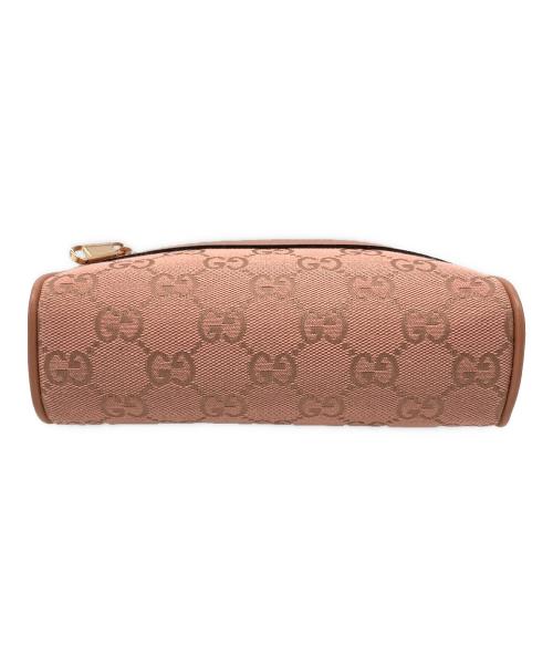 GUCCI（グッチ）GUCCI (グッチ) Pink GG Canvas Shoulder Bag/ショルダーバッグ ピンク サイズ:-の古着・服飾アイテム