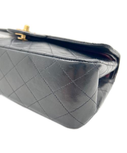 CHANEL（シャネル）CHANEL (シャネル) マトラッセ25/ブラック/チェーンショルダーバッグ ブラック×ゴールド金具 サイズ:25の古着・服飾アイテム