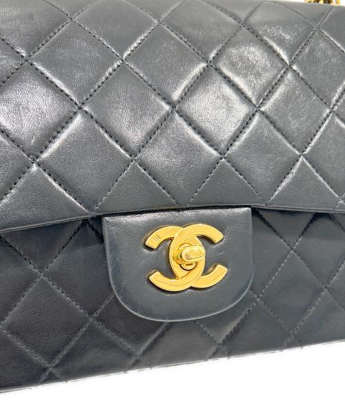 CHANEL（シャネル）CHANEL (シャネル) マトラッセ25/ブラック/チェーンショルダーバッグ ブラック×ゴールド金具 サイズ:25の古着・服飾アイテム