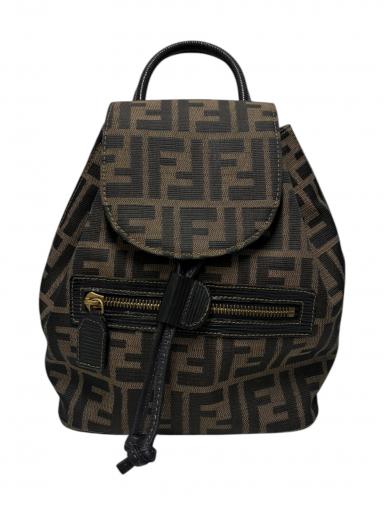 中古・古着通販】FENDI (フェンディ) ミニリュック ブラウン サイズ