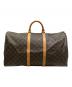 LOUIS VUITTON (ルイ ヴィトン) モノグラム キーポル55 M41424 ブラウン サイズ:55：115000円