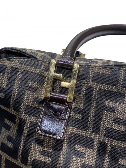 FENDI（フェンディ）FENDI (フェンディ) FENDI2wayバッグ/ズッカ柄/キャンパス地バッグ/83149681981 ブラウン サイズ:-の古着・服飾アイテム