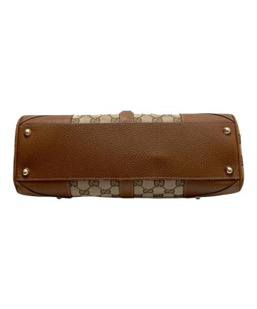 GUCCI（グッチ）GUCCI (グッチ) GGキャンバス ニュージャッキー ベージュ×ブラウンの古着・服飾アイテム
