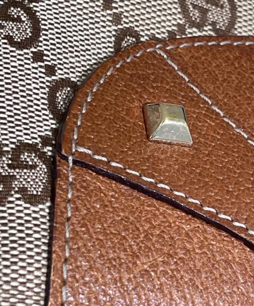 GUCCI（グッチ）GUCCI (グッチ) GGキャンバス ニュージャッキー ベージュ×ブラウンの古着・服飾アイテム