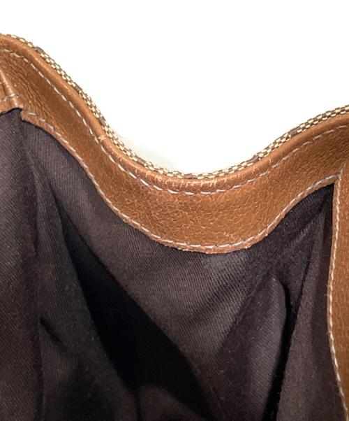 GUCCI（グッチ）GUCCI (グッチ) GGキャンバス ニュージャッキー ベージュ×ブラウンの古着・服飾アイテム