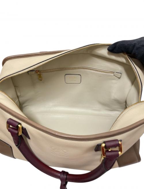 LOEWE（ロエベ）LOEWE (ロエベ) アマソナ36 ベージュ×ブラウン サイズ:36の古着・服飾アイテム