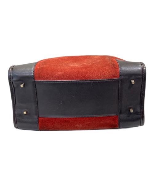 LOEWE（ロエベ）LOEWE (ロエベ) アマソナ28/スウェードハンドバッグ ブラウン サイズ:28の古着・服飾アイテム