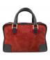 LOEWE (ロエベ) アマソナ28/スウェードハンドバッグ ブラウン サイズ:28：80000円