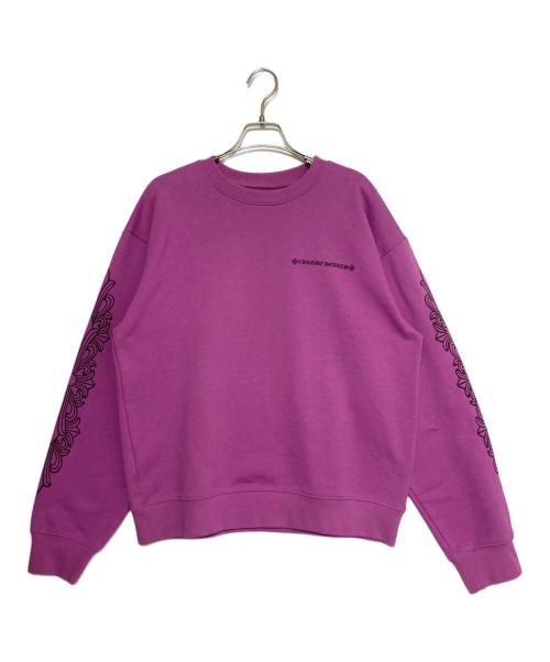 CHROME HEARTS（クロムハーツ）CHROME HEARTS (クロムハーツ) MATTY BOYスウェット パープル サイズ:Lの古着・服飾アイテム