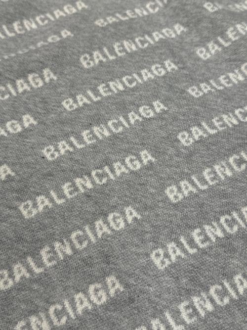 BALENCIAGA（バレンシアガ）BALENCIAGA (バレンシアガ) ロゴニット　702952 グレー サイズ:XSの古着・服飾アイテム