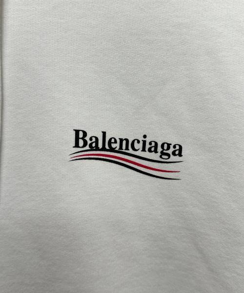 BALENCIAGA（バレンシアガ）BALENCIAGA (バレンシアガ) キャンペーンロゴパーカー　578135 ホワイト サイズ:XSの古着・服飾アイテム