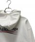 中古・古着 BALENCIAGA (バレンシアガ) キャンペーンロゴパーカー　578135 ホワイト サイズ:XS：50000円