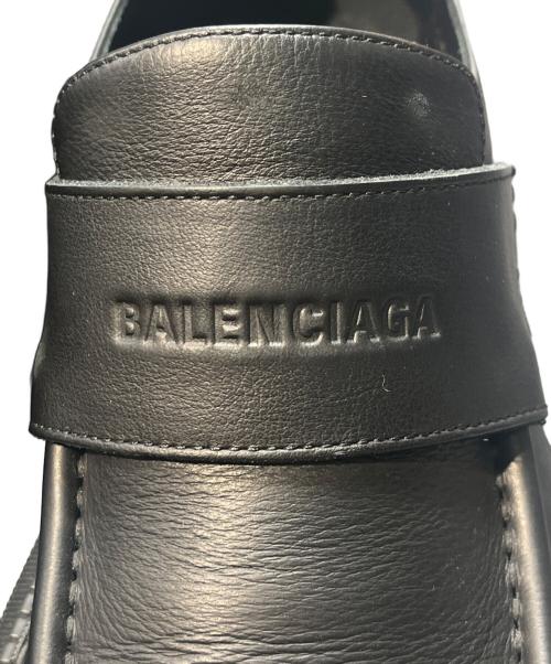 BALENCIAGA（バレンシアガ）BALENCIAGA (バレンシアガ) TRACTOR LOAFER HARDCROCS ブラック サイズ:42の古着・服飾アイテム