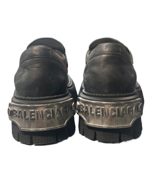 BALENCIAGA（バレンシアガ）BALENCIAGA (バレンシアガ) TRACTOR LOAFER HARDCROCS ブラック サイズ:42の古着・服飾アイテム
