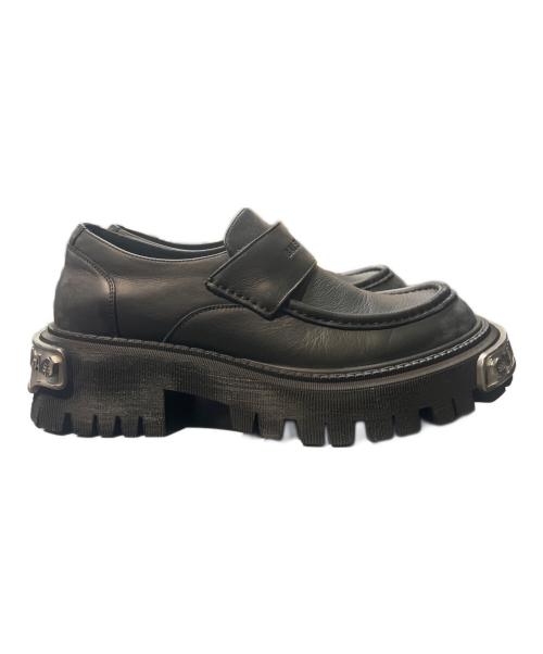 BALENCIAGA（バレンシアガ）BALENCIAGA (バレンシアガ) TRACTOR LOAFER HARDCROCS ブラック サイズ:42の古着・服飾アイテム