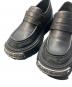 中古・古着 BALENCIAGA (バレンシアガ) TRACTOR LOAFER HARDCROCS ブラック サイズ:42：110000円