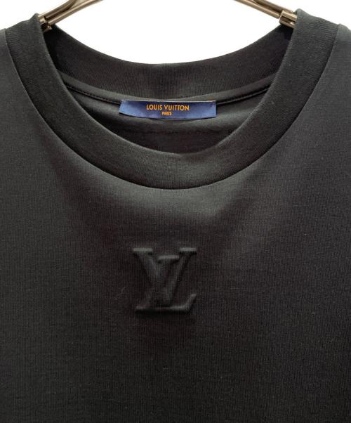 LOUIS VUITTON（ルイ ヴィトン）LOUIS VUITTON (ルイ ヴィトン) LV デボス エンボスTシャツ ブラック サイズ:XLの古着・服飾アイテム