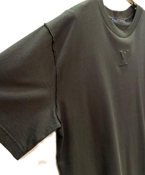 LOUIS VUITTON（ルイ ヴィトン）LOUIS VUITTON (ルイ ヴィトン) LV デボス エンボスTシャツ ブラック サイズ:XLの古着・服飾アイテム