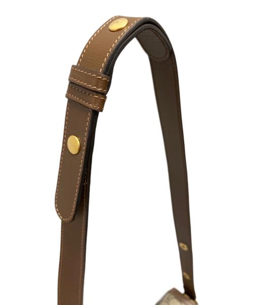GUCCI（グッチ）GUCCI (グッチ) Gucci 1955 Horsebit Shoulder Bag/ホースビット1955/ショルダーバッグ ブラウン サイズ:ミディアムの古着・服飾アイテム