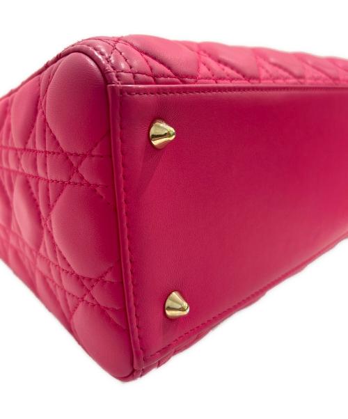 Christian Dior（クリスチャン ディオール）Christian Dior (クリスチャン ディオール) レディディオールミディアム ショッキングピンク サイズ:ミディアムの古着・服飾アイテム