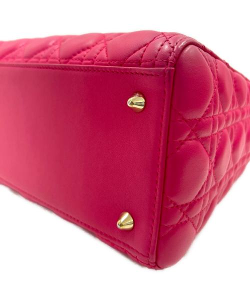 Christian Dior（クリスチャン ディオール）Christian Dior (クリスチャン ディオール) レディディオールミディアム ショッキングピンク サイズ:ミディアムの古着・服飾アイテム