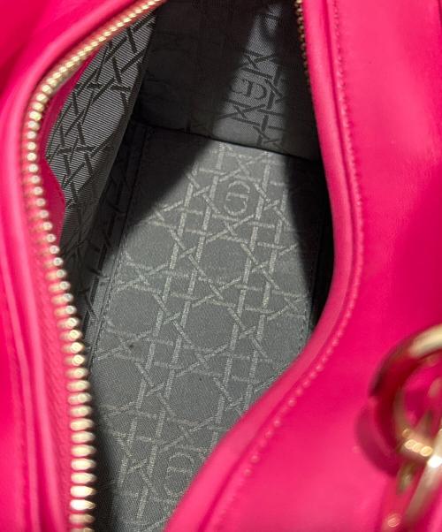Christian Dior（クリスチャン ディオール）Christian Dior (クリスチャン ディオール) レディディオールミディアム ショッキングピンク サイズ:ミディアムの古着・服飾アイテム
